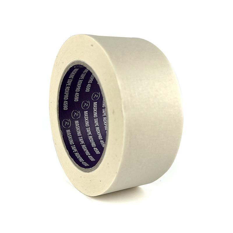 RoxelPro Малярная лента ROXPRO 4590, 80°, бежевая, 48мм х 50м